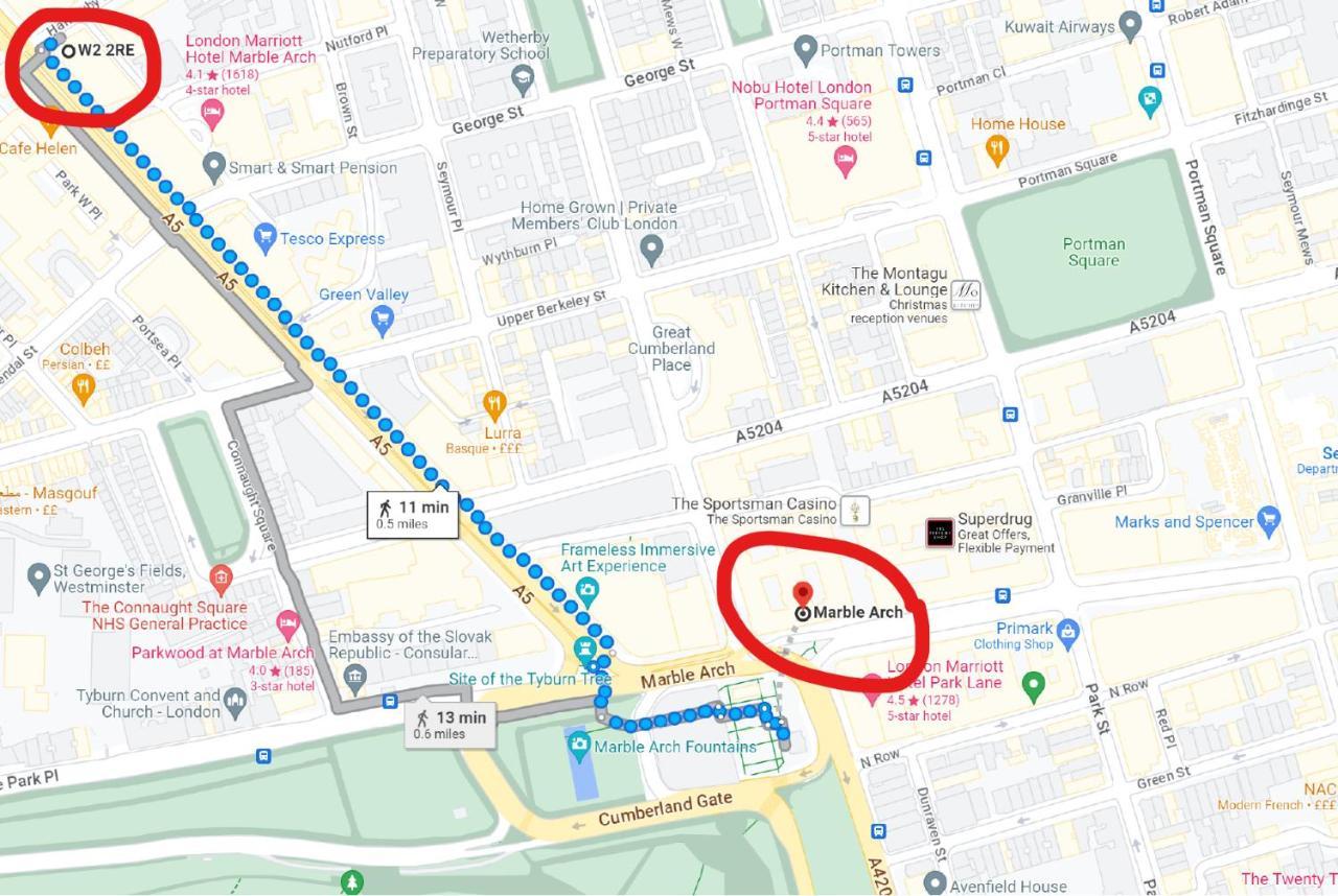 Apartamento Luxury 1-bed, Marble Arch Londres